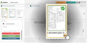 Prikaz komentarja ob pregledu naslednje vloge